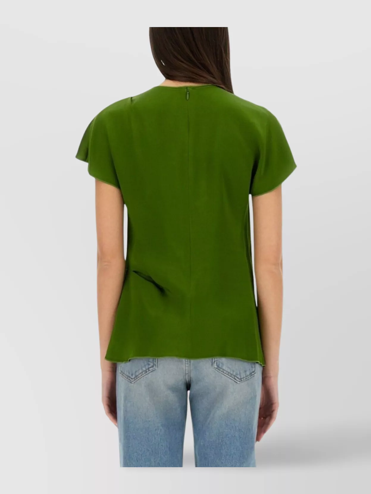 Shop Victoria Beckham Tops With Darts And Folds