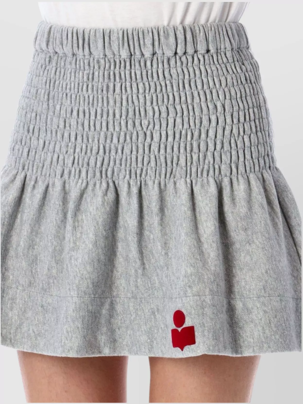 Isabel Marant Étoile Fleece Mini Skirt Elastic Waistband