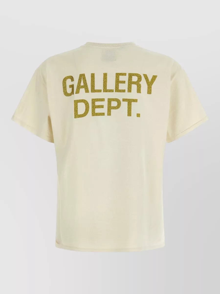 Gallery Dept. Cotton Printed Crew Neck Short-Sleeve T-Shirt