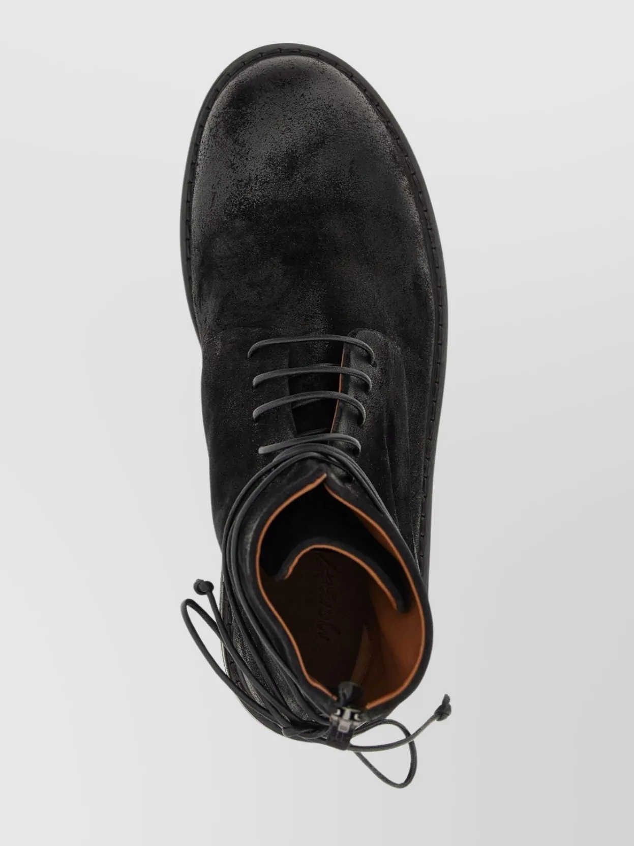 Marsèll Wrap Ankle Round Toe Textured Boots