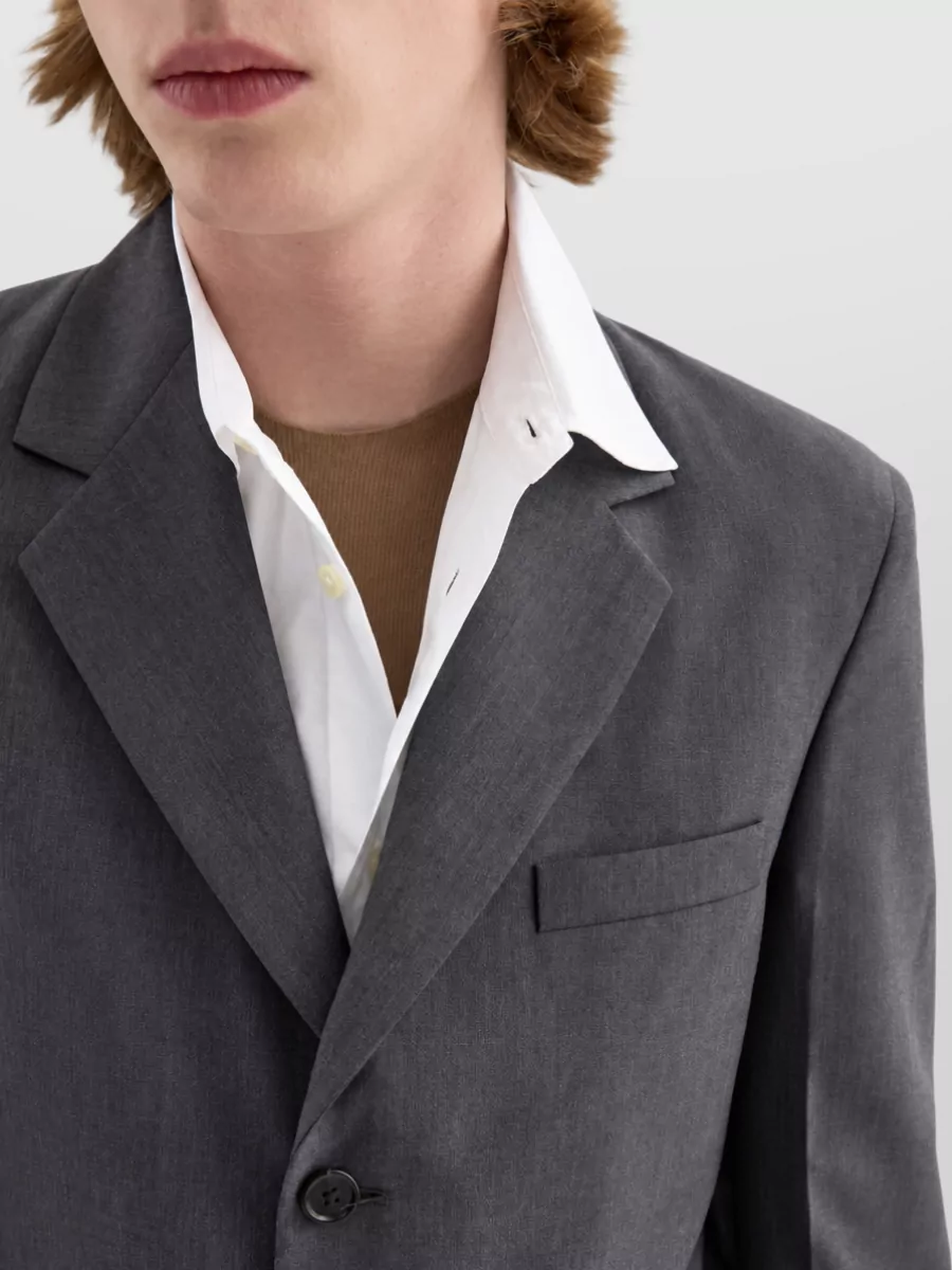 Jil Sander Single-Breasted Suit Jacket