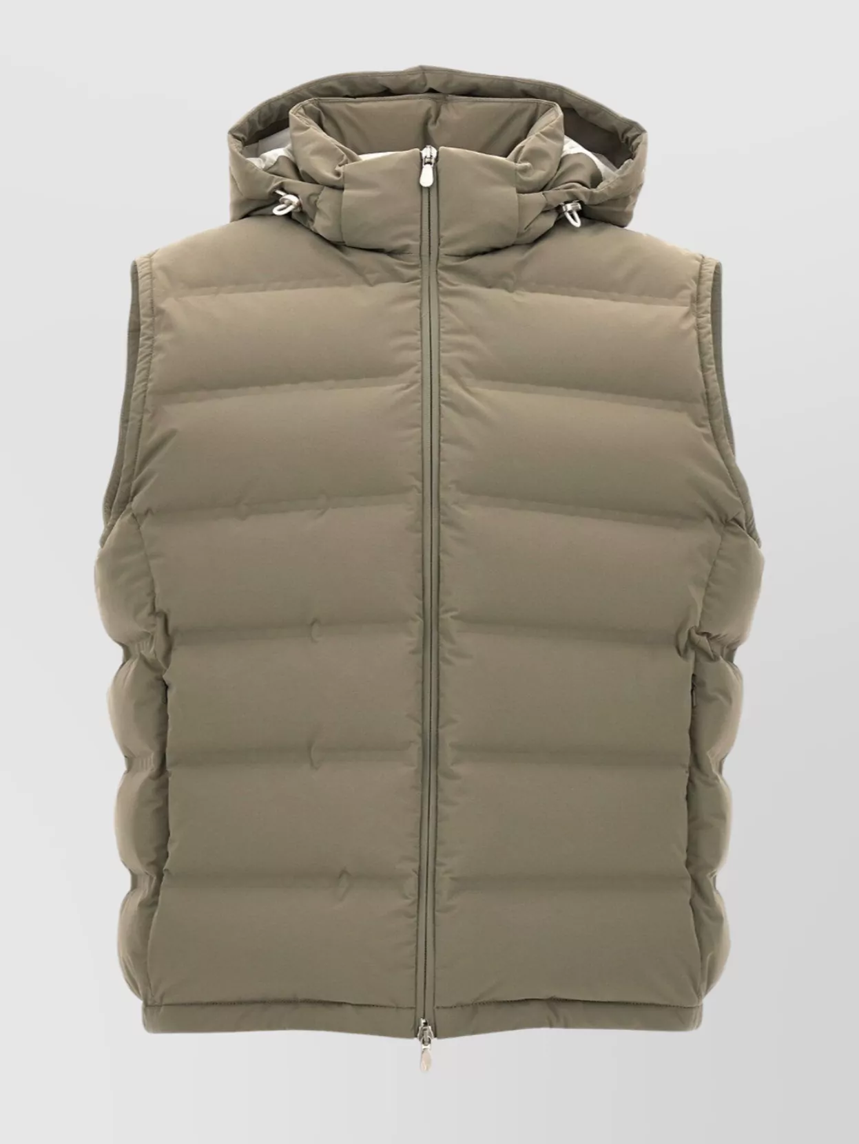 Brunello Cucinelli Sleeveless Padded Vest Hood