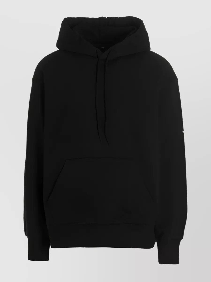 Shop Y-3 Versatile Relaxed Drop-shoulder Hoodie In Black