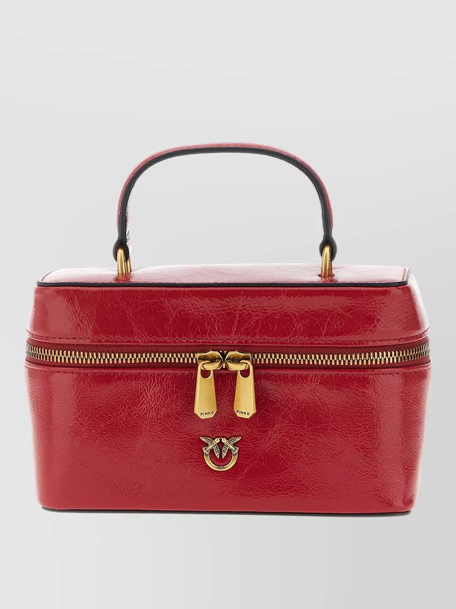 Pinko Mini Leather Crossbody Bag