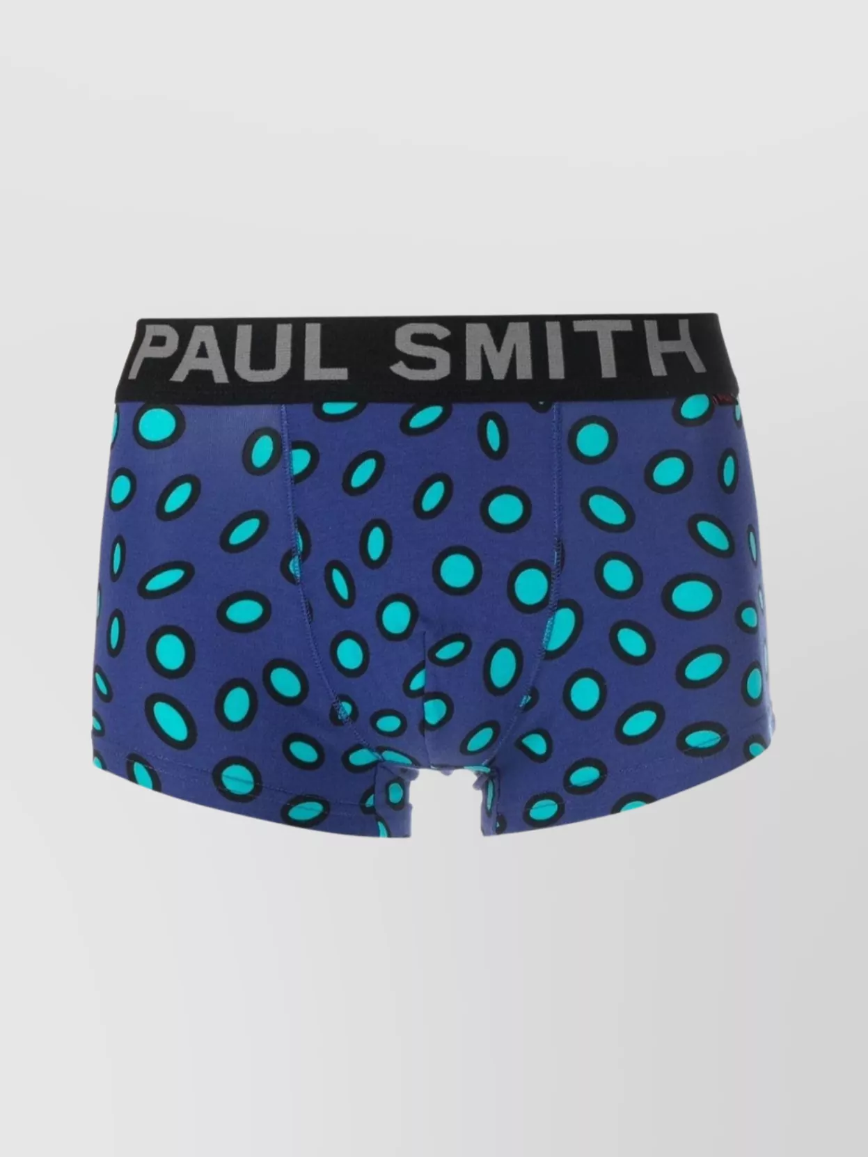 PAUL SMITH LOGO-WAISTBAND POLKA-DOT PRINT BRIEFS
