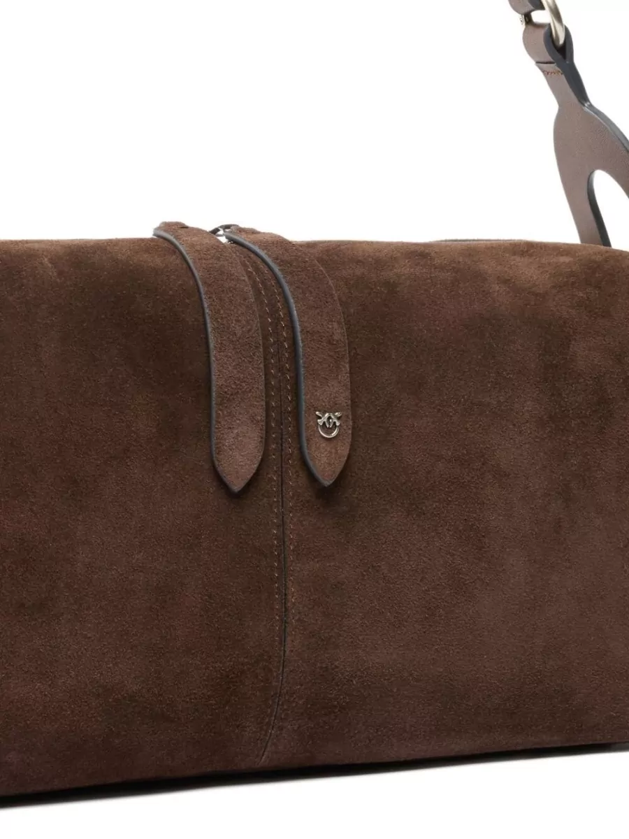Pinko Love Bag Leather Shoulder Bag