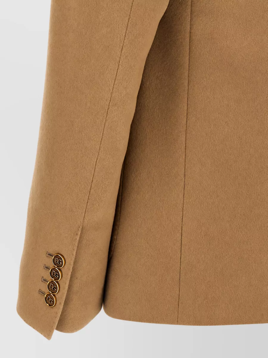 Dolce&Gabbana Cashmere Portofino Single Breasted Blazer