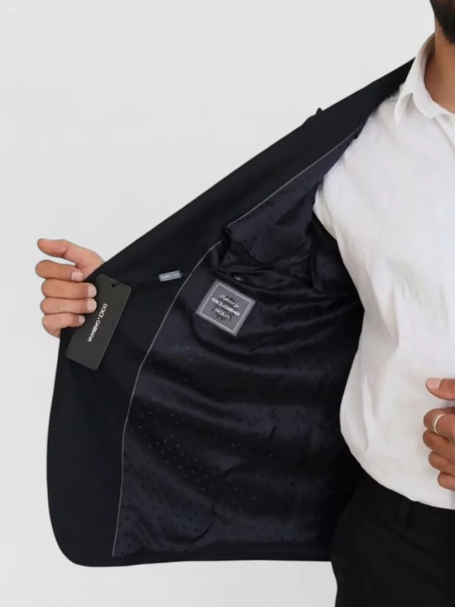 Dolce&Gabbana Wool Single-Breasted Blazer