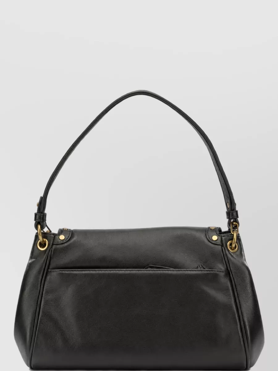 Isabel Marant Small Lamb Leather Clutch Bag