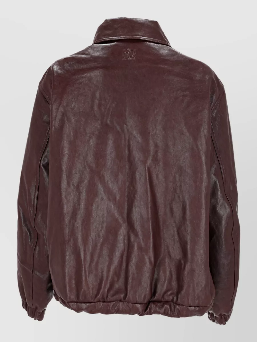 Magda Butrym Leather Coat