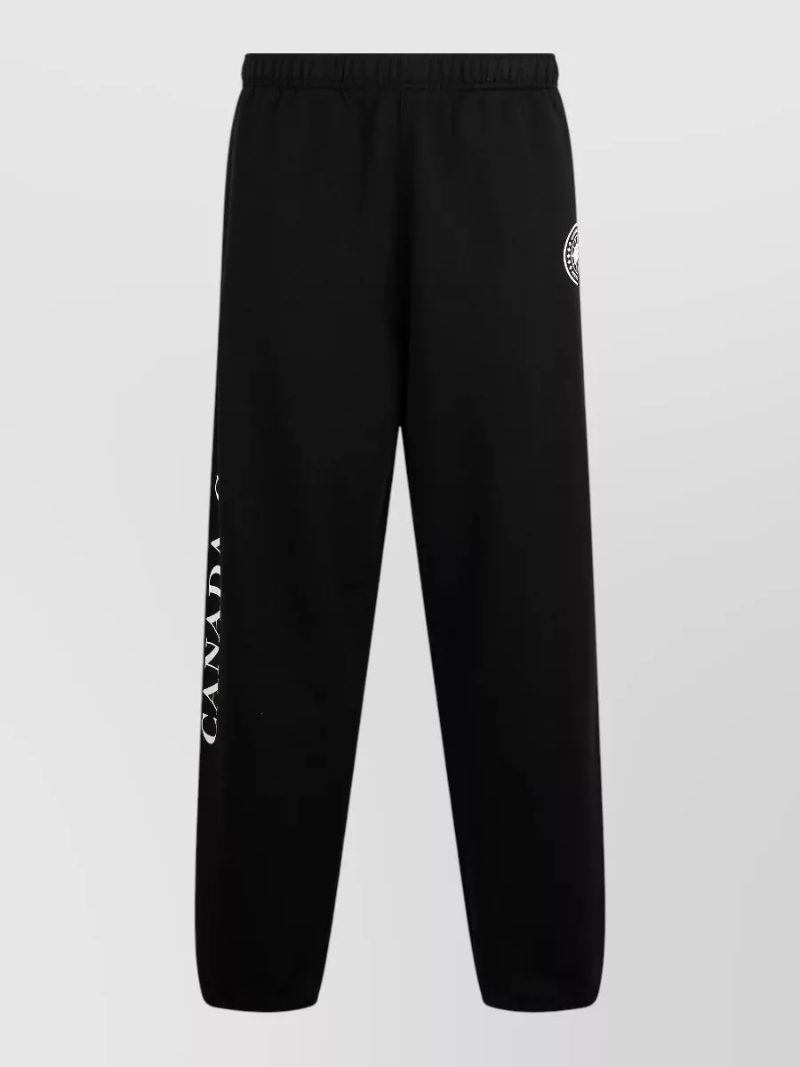 Canada Goose cotton tapered track pants