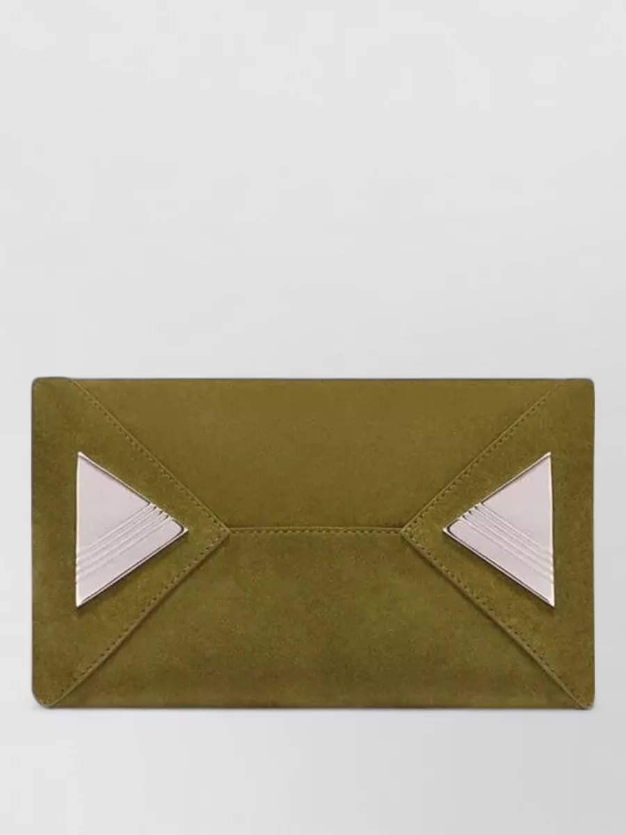 The Attico Mini Suede Leather Shoulder Bag