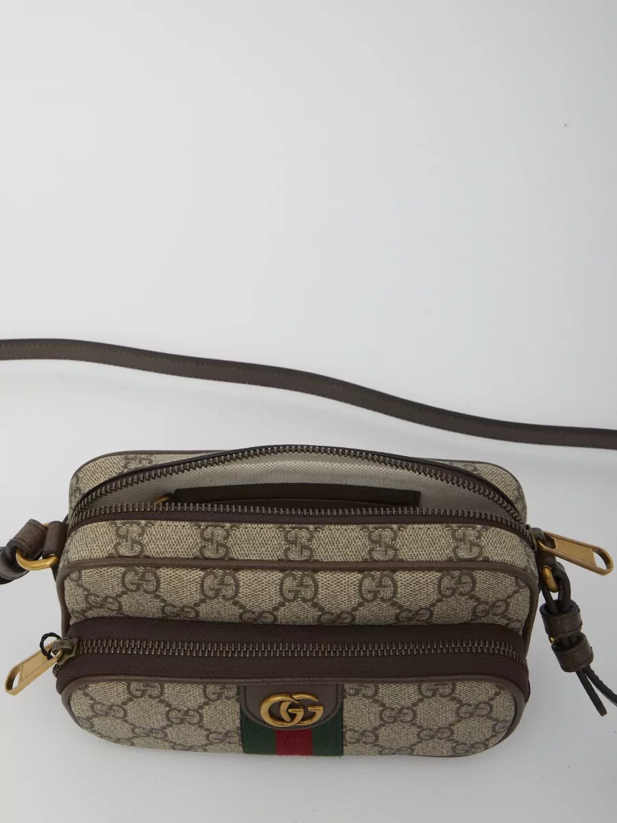 Gucci Canvas Ophidia Crossbody Bag