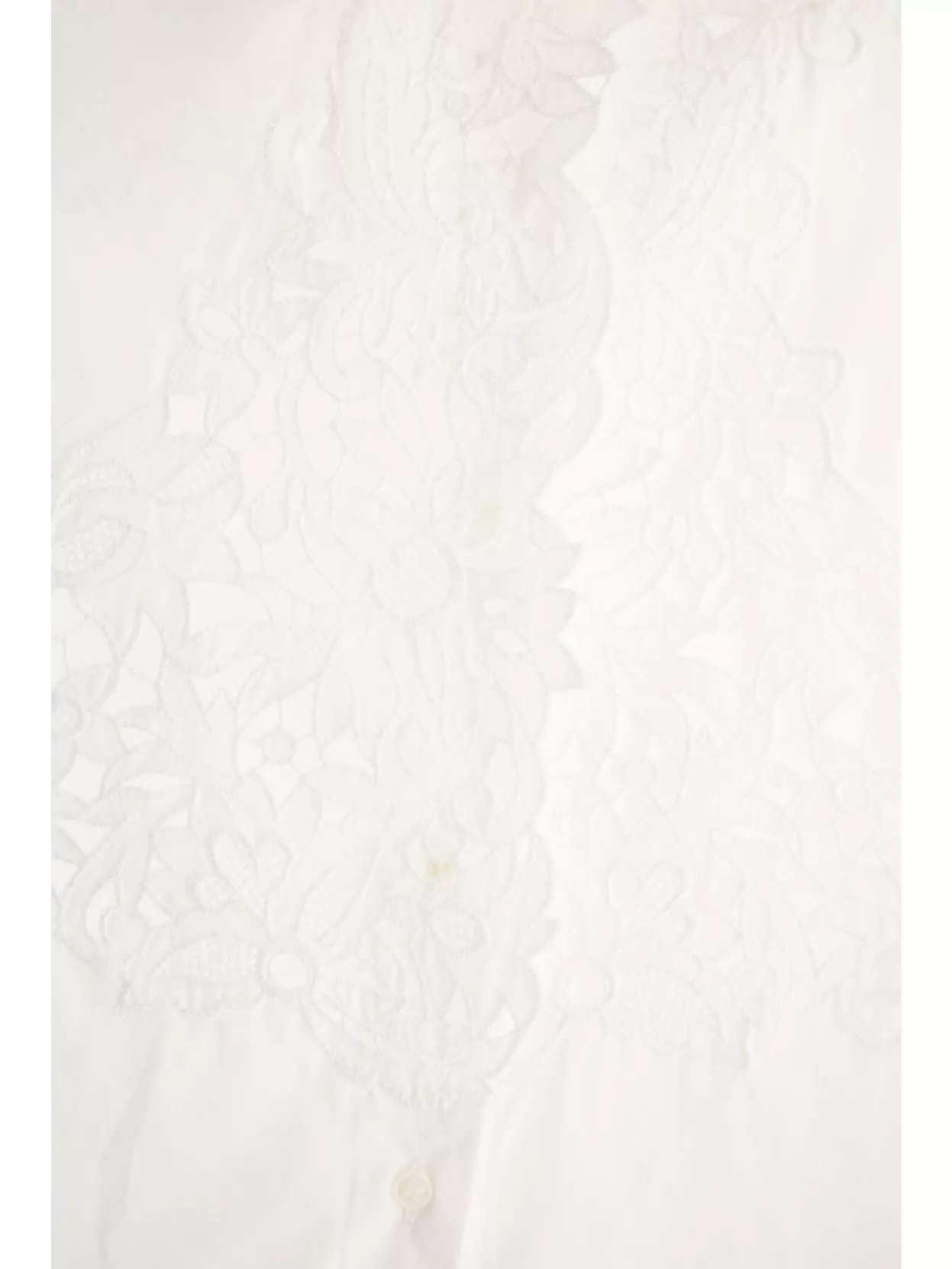 Ermanno Scervino Embroidered Cotton Shirt