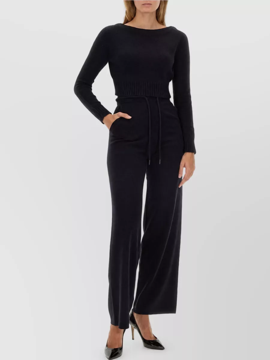 Max Mara Cashmere Wide-Leg Trousers