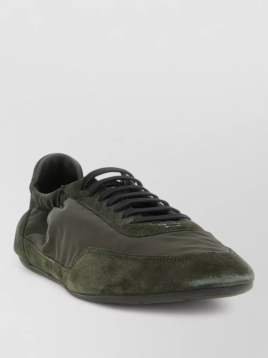 Prada suede low-top sneakers