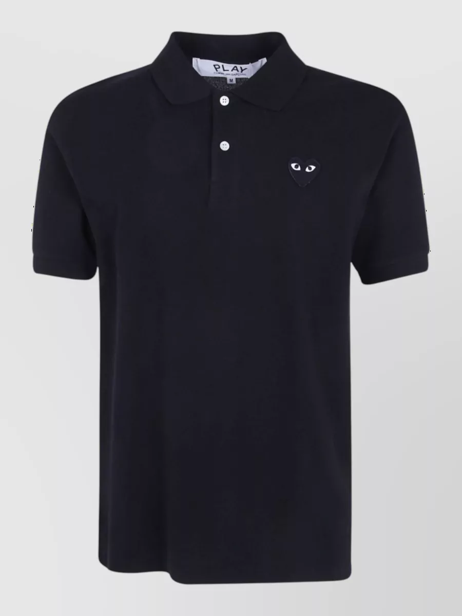 Comme des Garçons Play cotton polo top