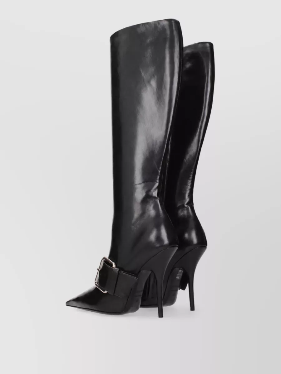 Balenciaga Leather Ankle Boots
