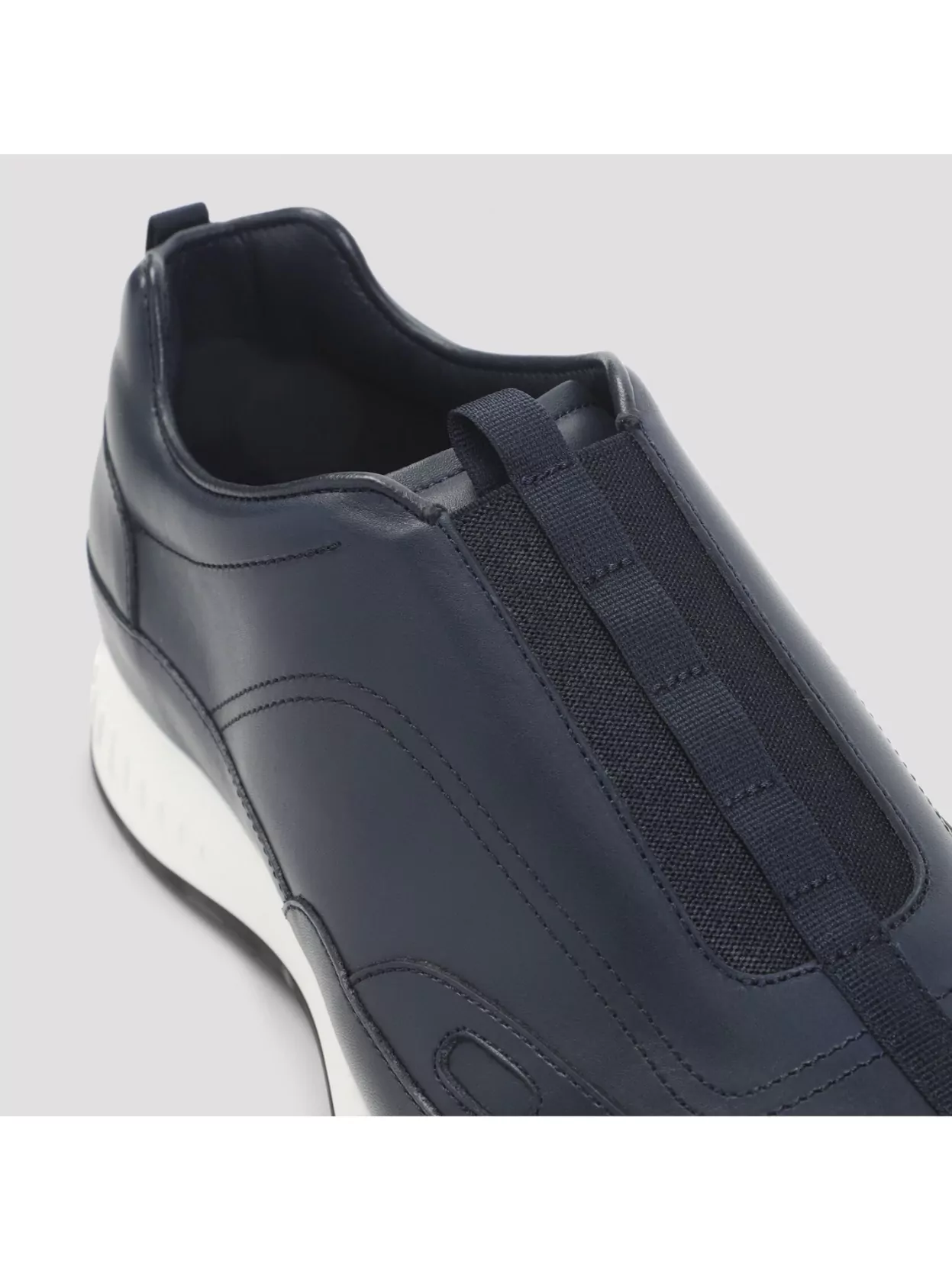 John Lobb Stylish Sneakers With Contrast Sole And Pull Tab In Blue