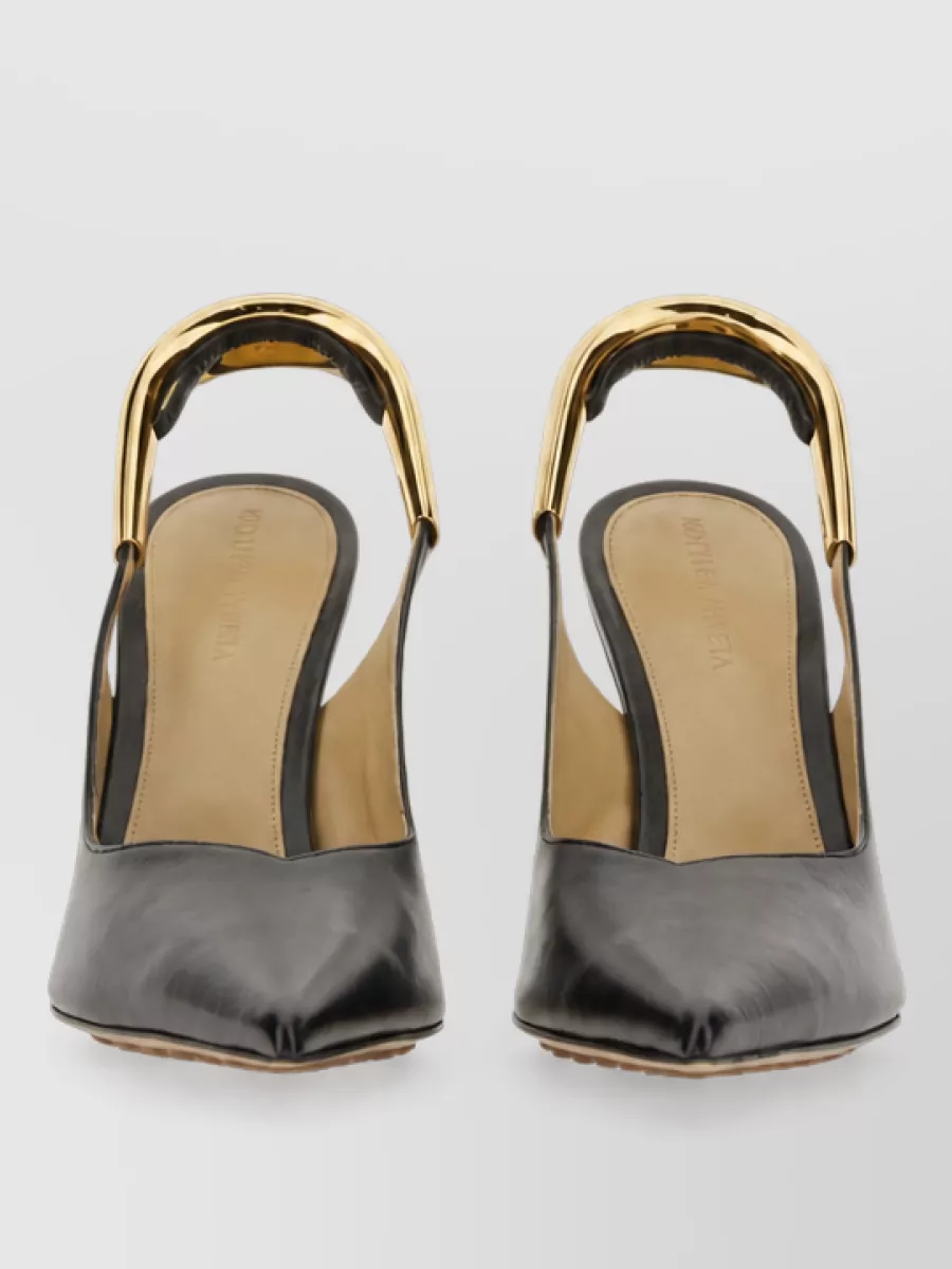 Bottega Veneta Pointed Slingback Mules