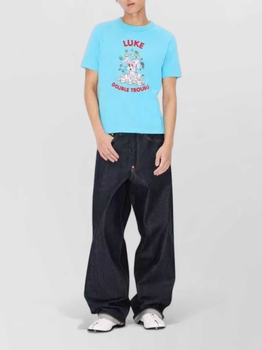 Kenzo Cotton Slim-Fit Printed T-Shirt