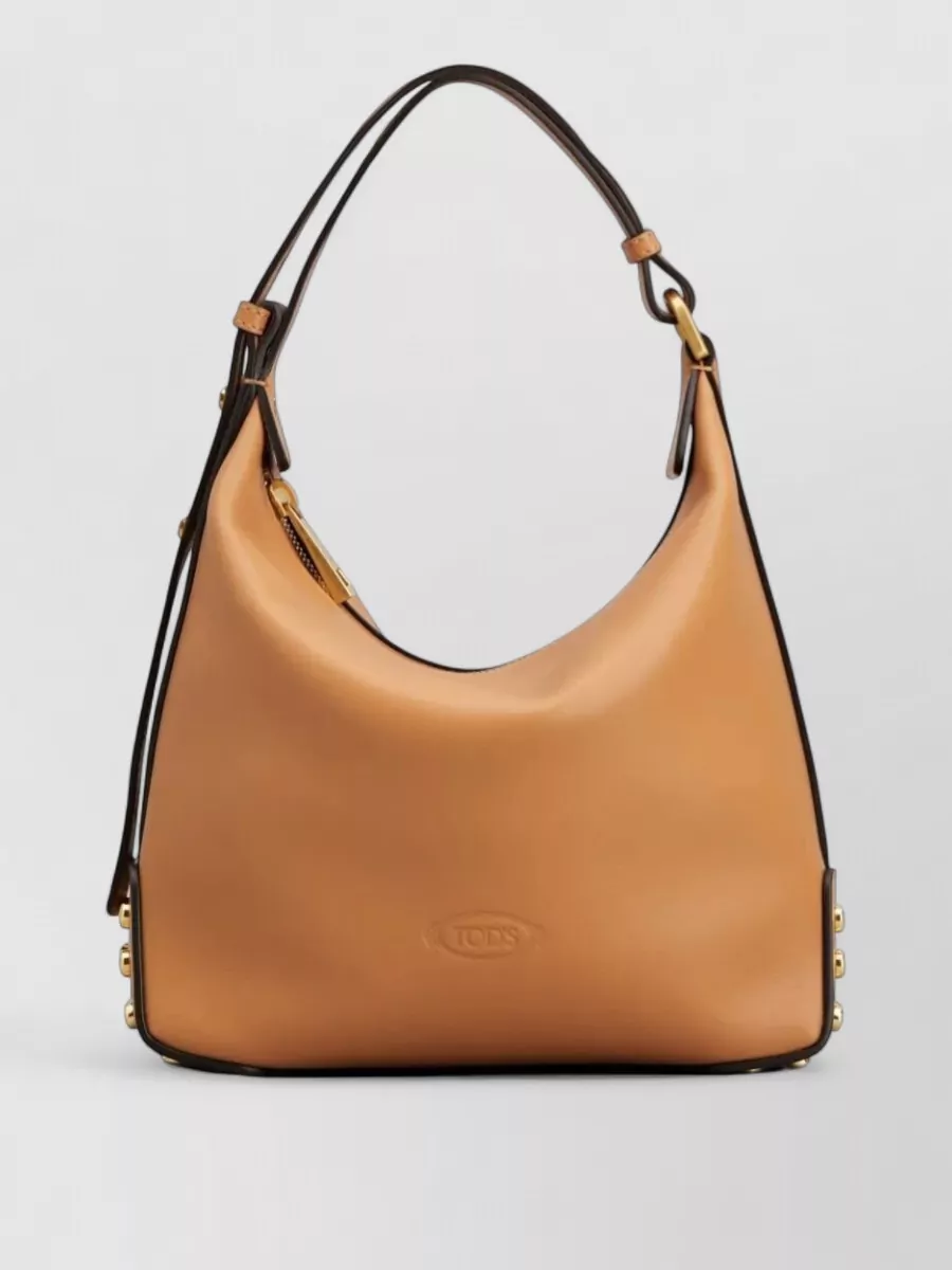 Tod's bucket mini leather shoulder bag