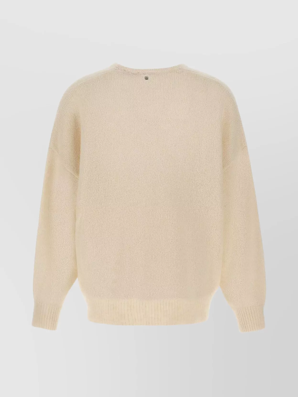 Hugo Boss Soft Alpaca Blend V-neck Sweater In Neutral