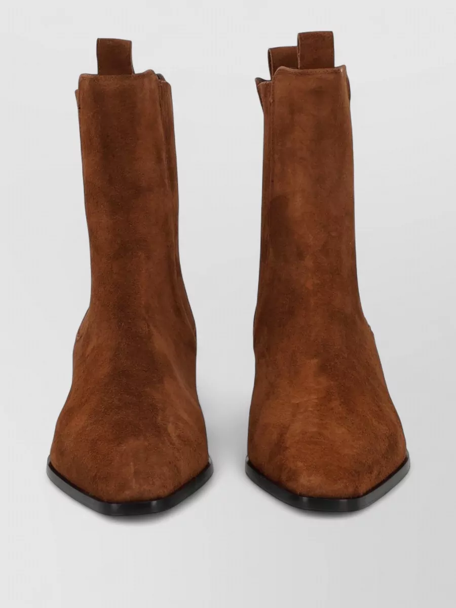 Aeyde suede leather ankle boots
