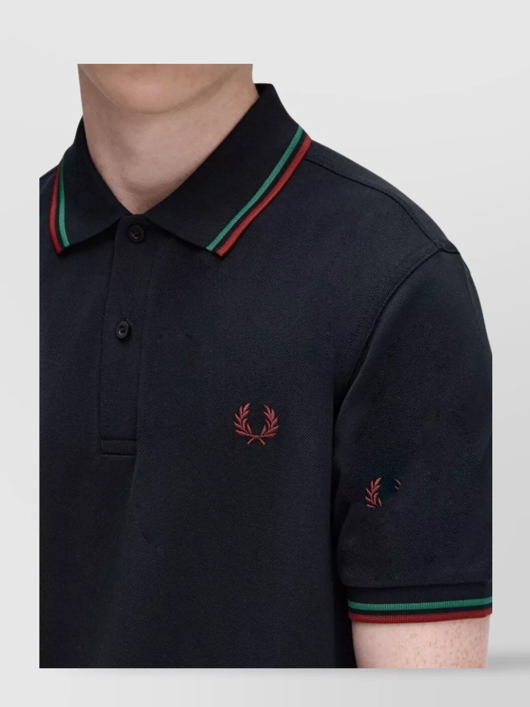 Fred Perry Polo Shirt With Short Sleeves And Collar