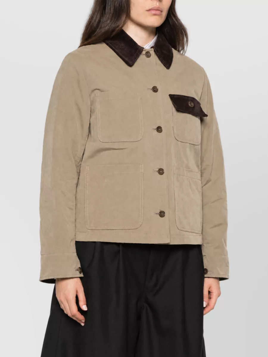 Aspesi Single Breasted Coat