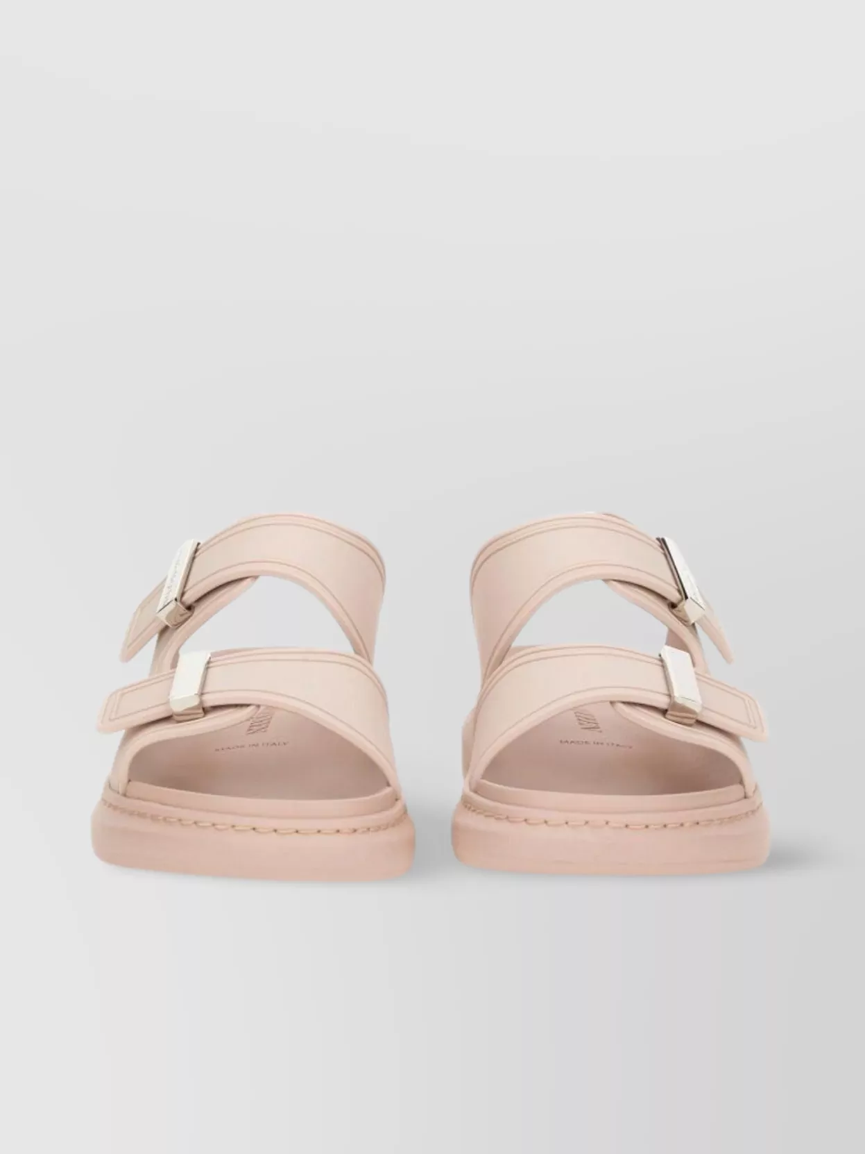 Alexander Mcqueen Chunky Double Strap Open Toe Sandal