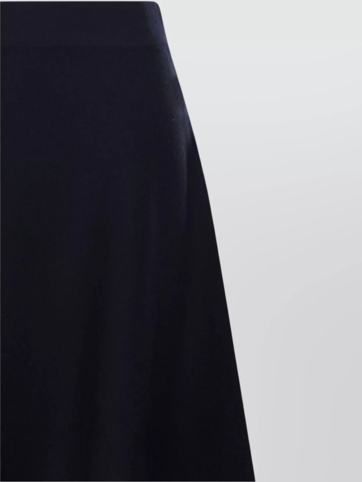 Max Mara A-Line High Waist Knit Midi Skirt