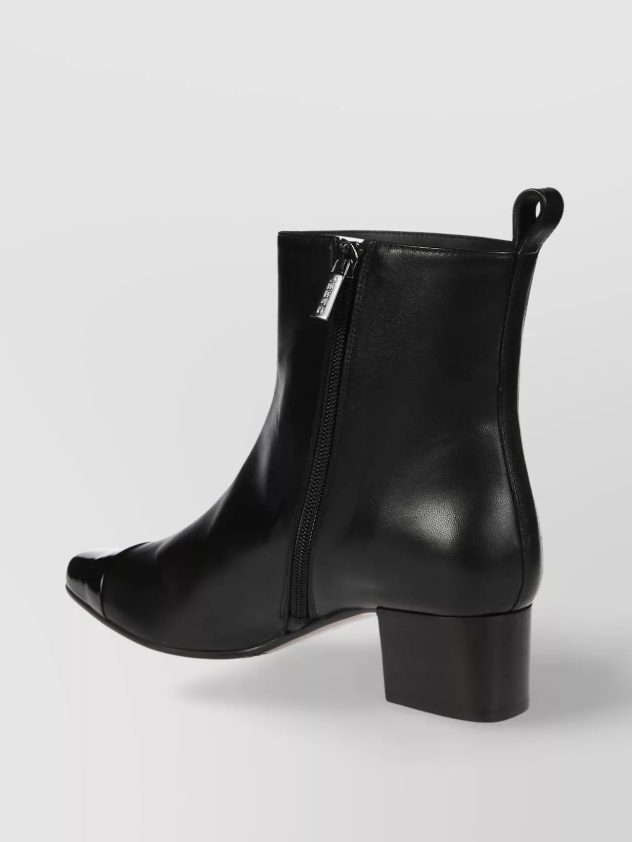 Carel Heeled Ankle Boot Toe Cap