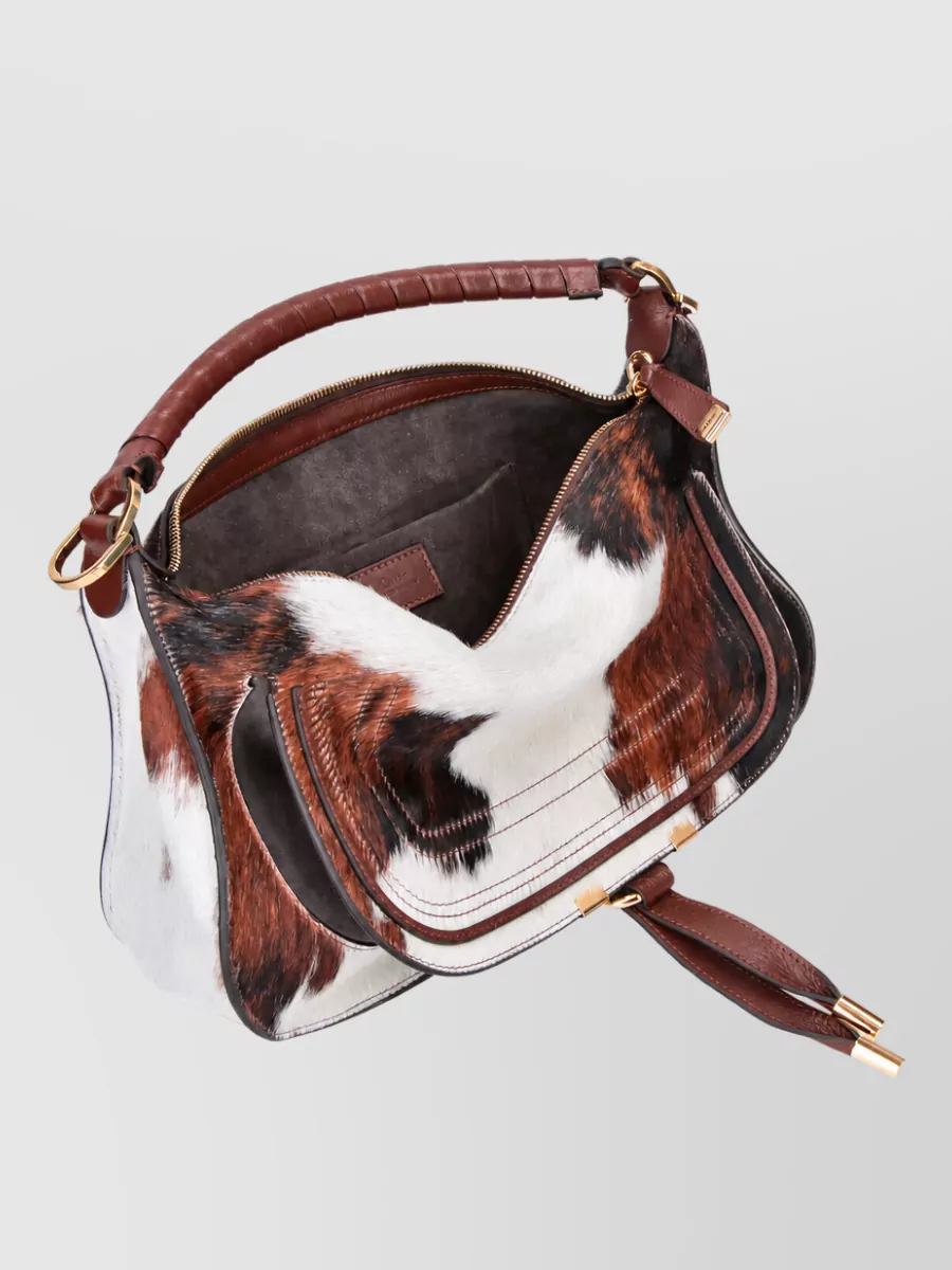 Chloé Alphabet Leather Clutch Bag