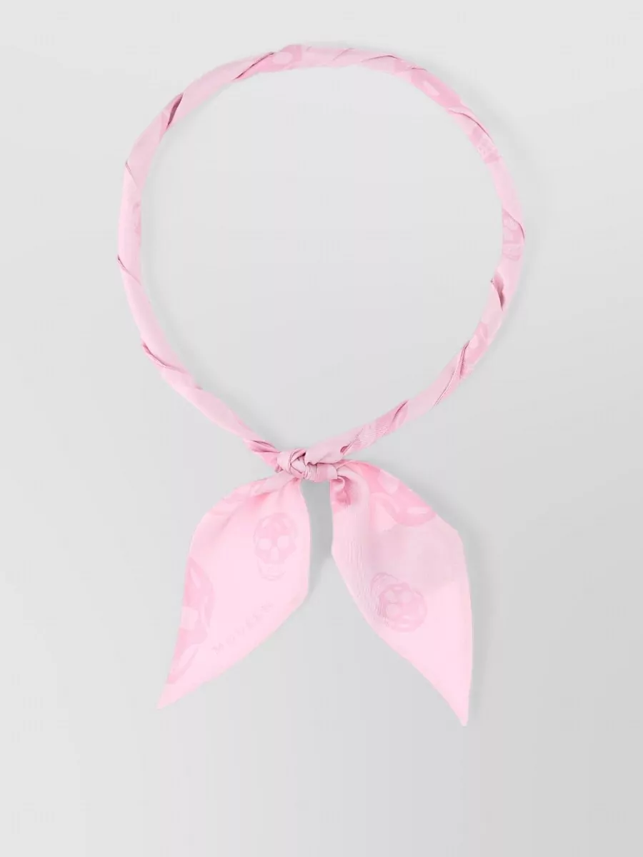 Alexander McQueen silk printed scarf