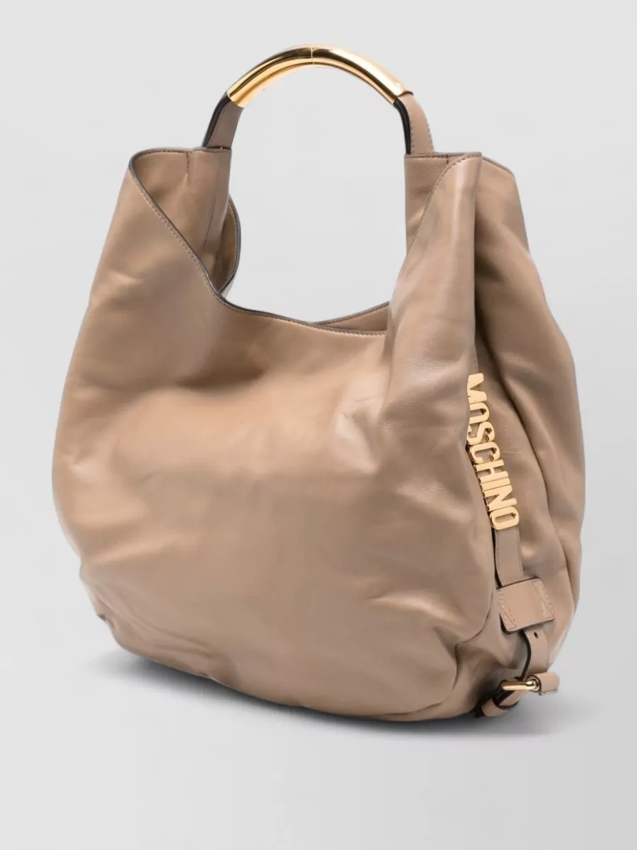 Moschino Leather Shoulder Bag