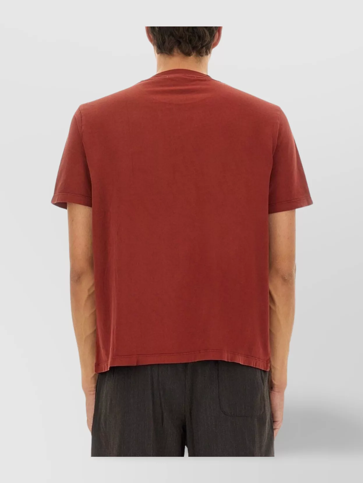 Our Legacy Short Sleeve Crew Neck Basic T-shirt In Red
