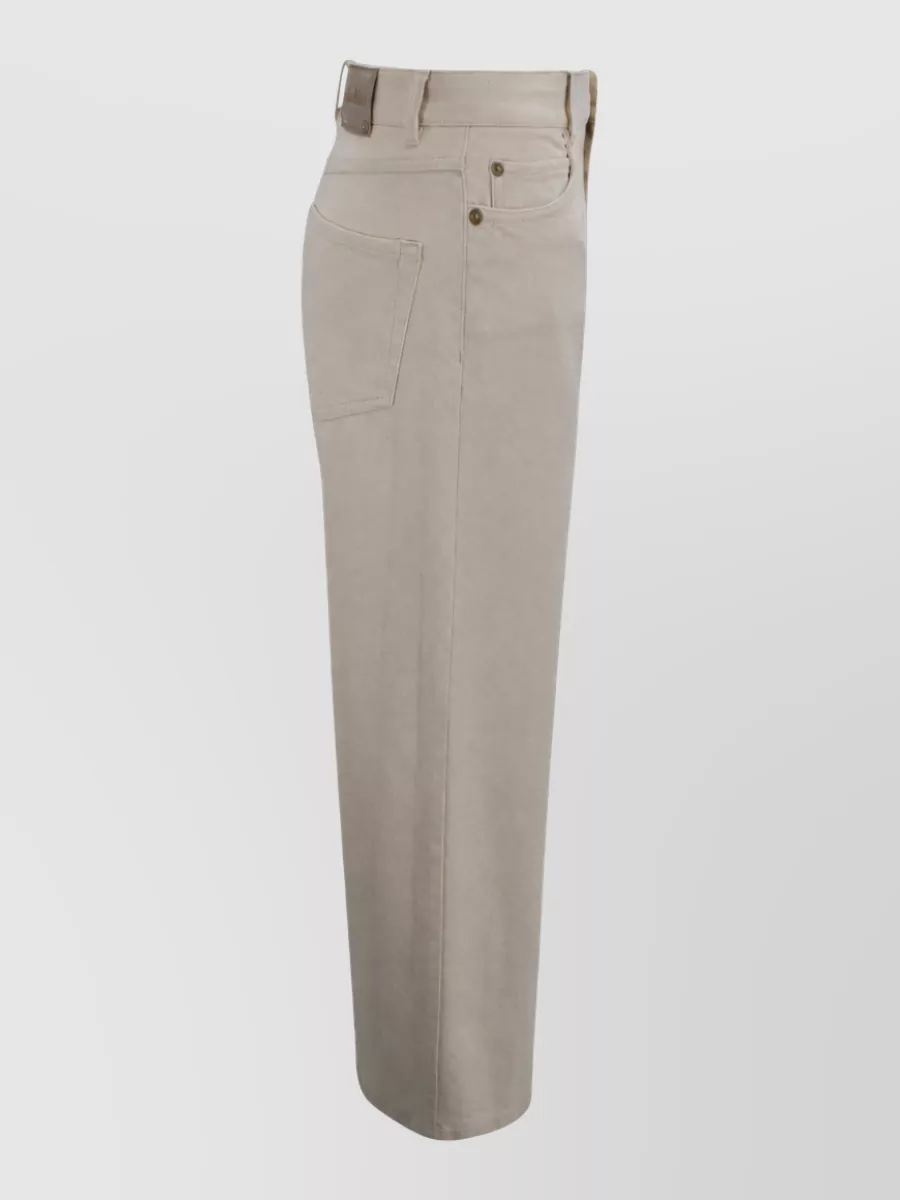 S Max Mara Wide-Leg Cropped Trousers