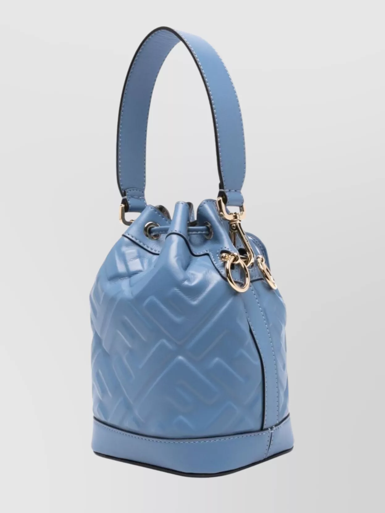 Fendi My Treasure Small Leather Bucket Bag