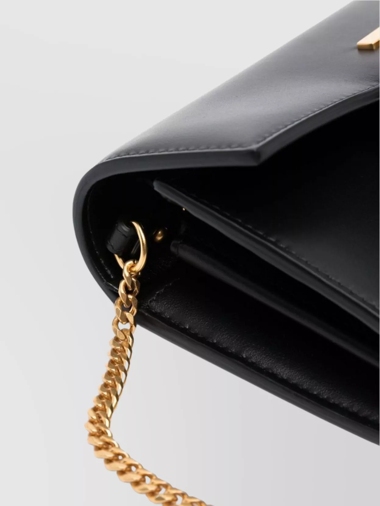 Balmain B-Buzz Wallet On Chain-Calfskin
