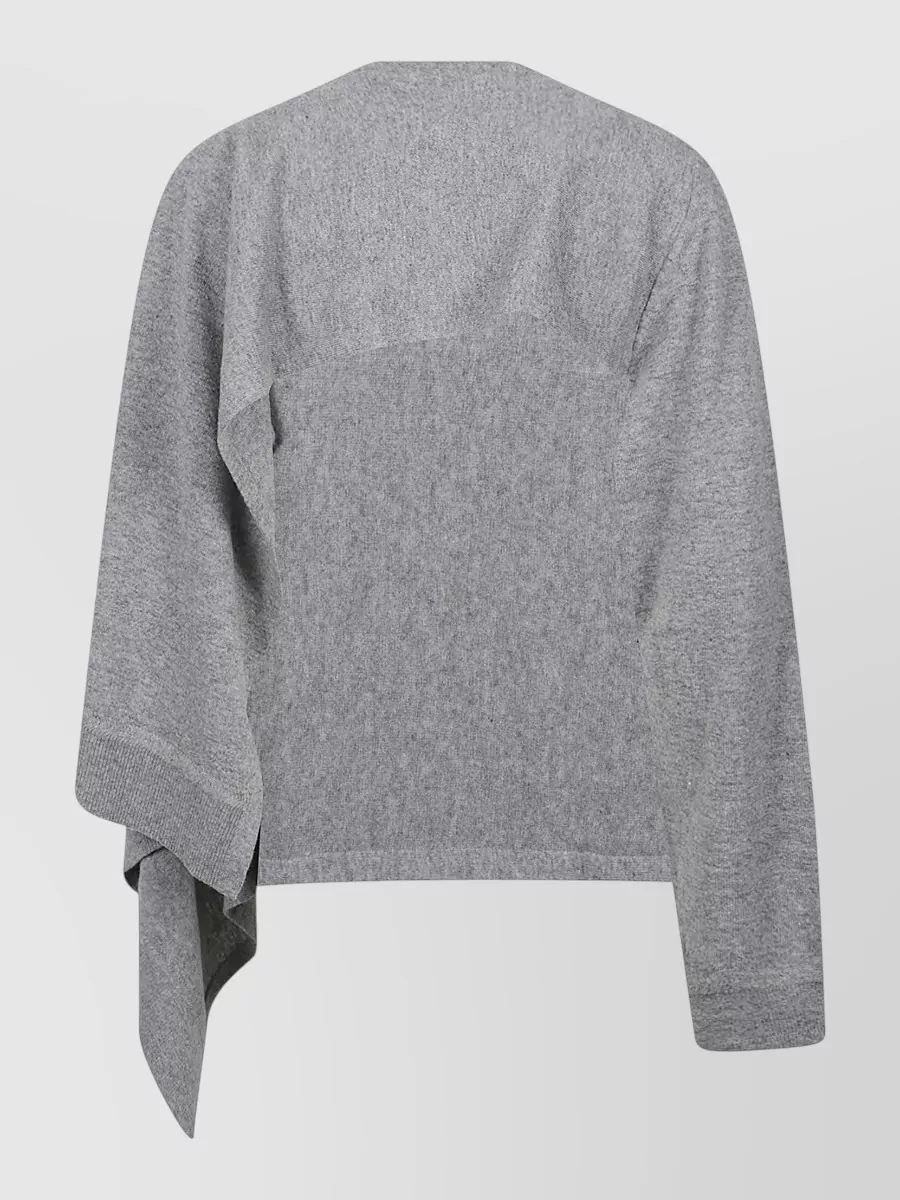 Jil Sander One-Sleeve Sweatshirt