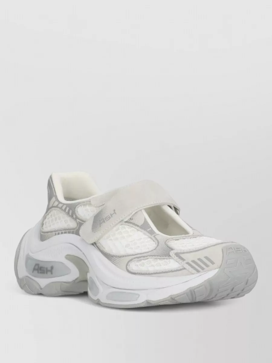Ash leather low-top sneakers
