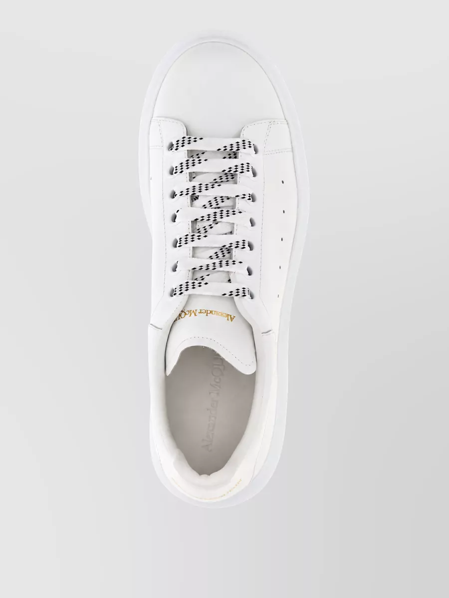 Mc Queen Leather Low-Top Sneakers