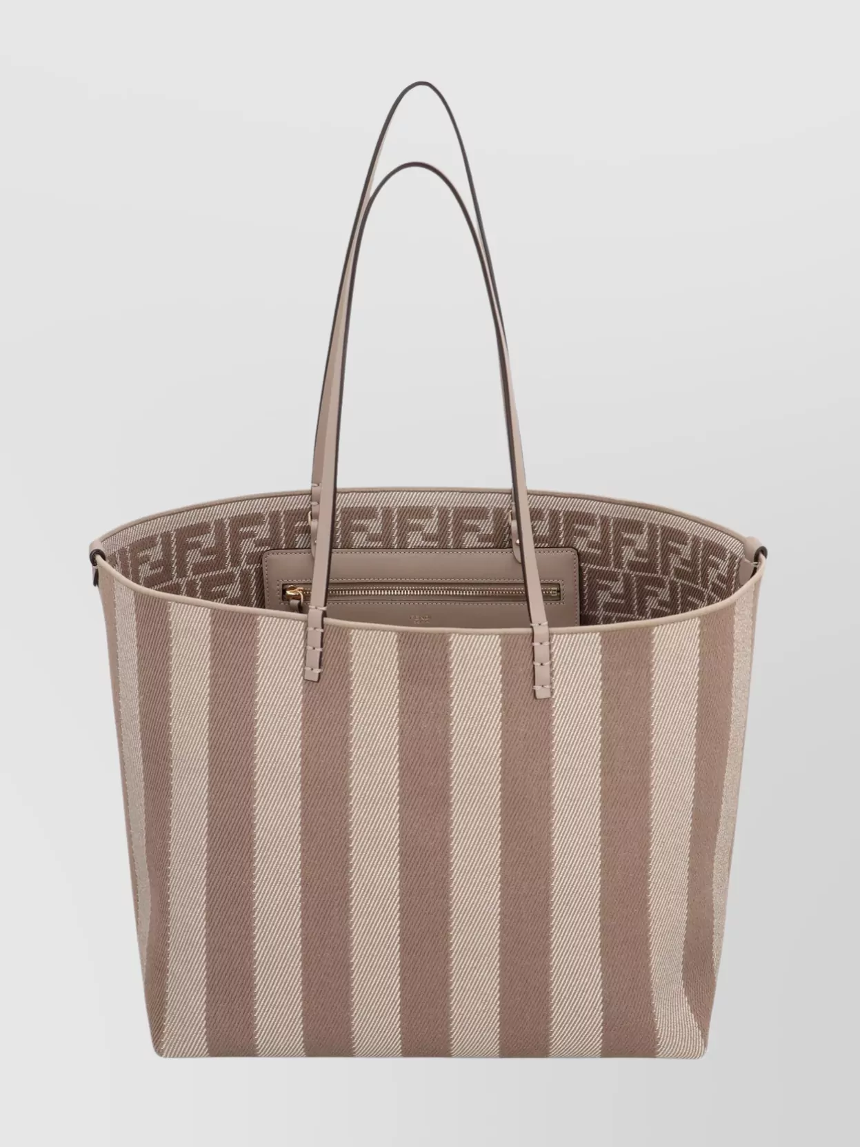 トートバッグ FENDI BORSA TOTE ROLL LARGE IN CANVAS FF Fendi Roll Large Ff Canvas & Leather Tote Women's Blue | eBay