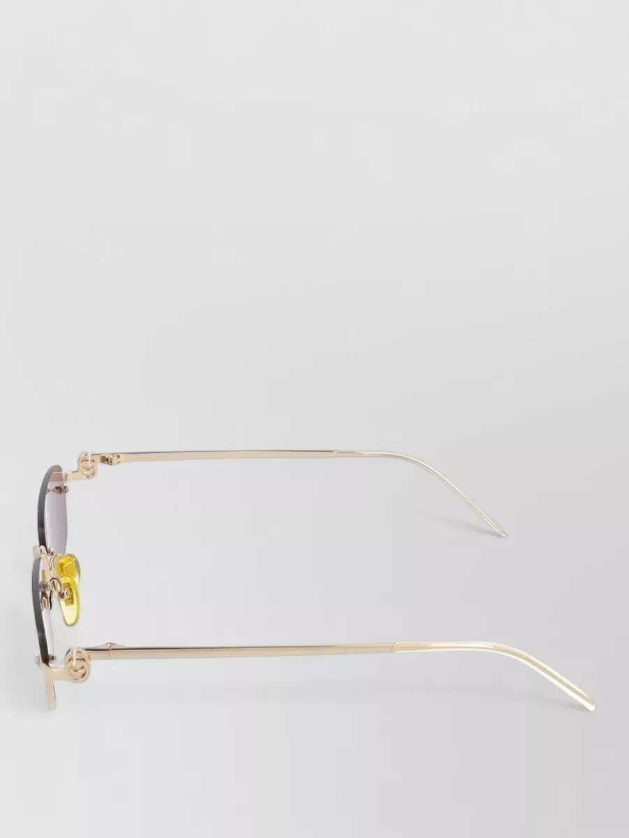 Gucci Metal Cat-Eye Sunglasses