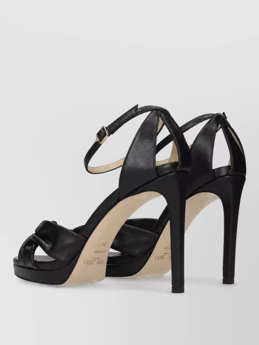 Jimmy Choo Leather Platform Sandals