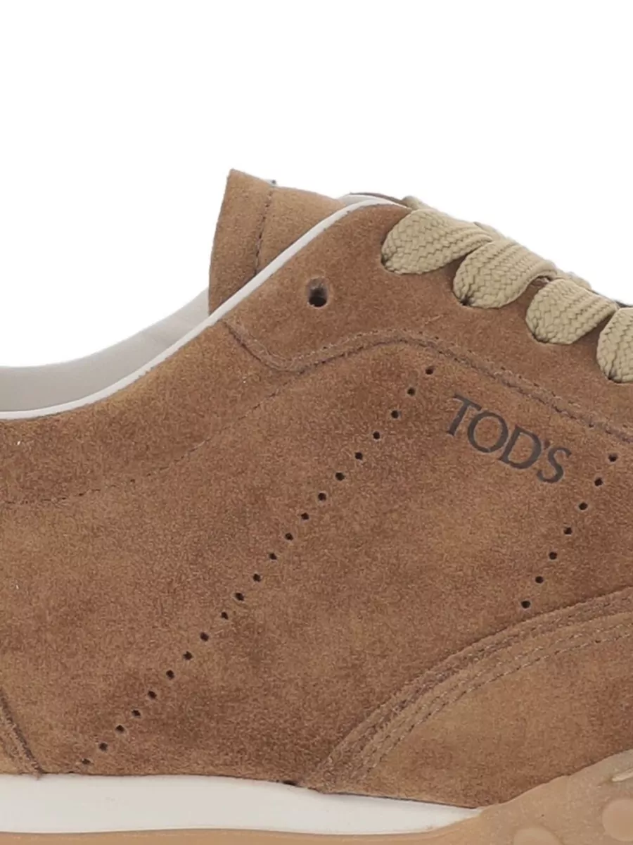 Tod's Suede Lace-Up Sneakers