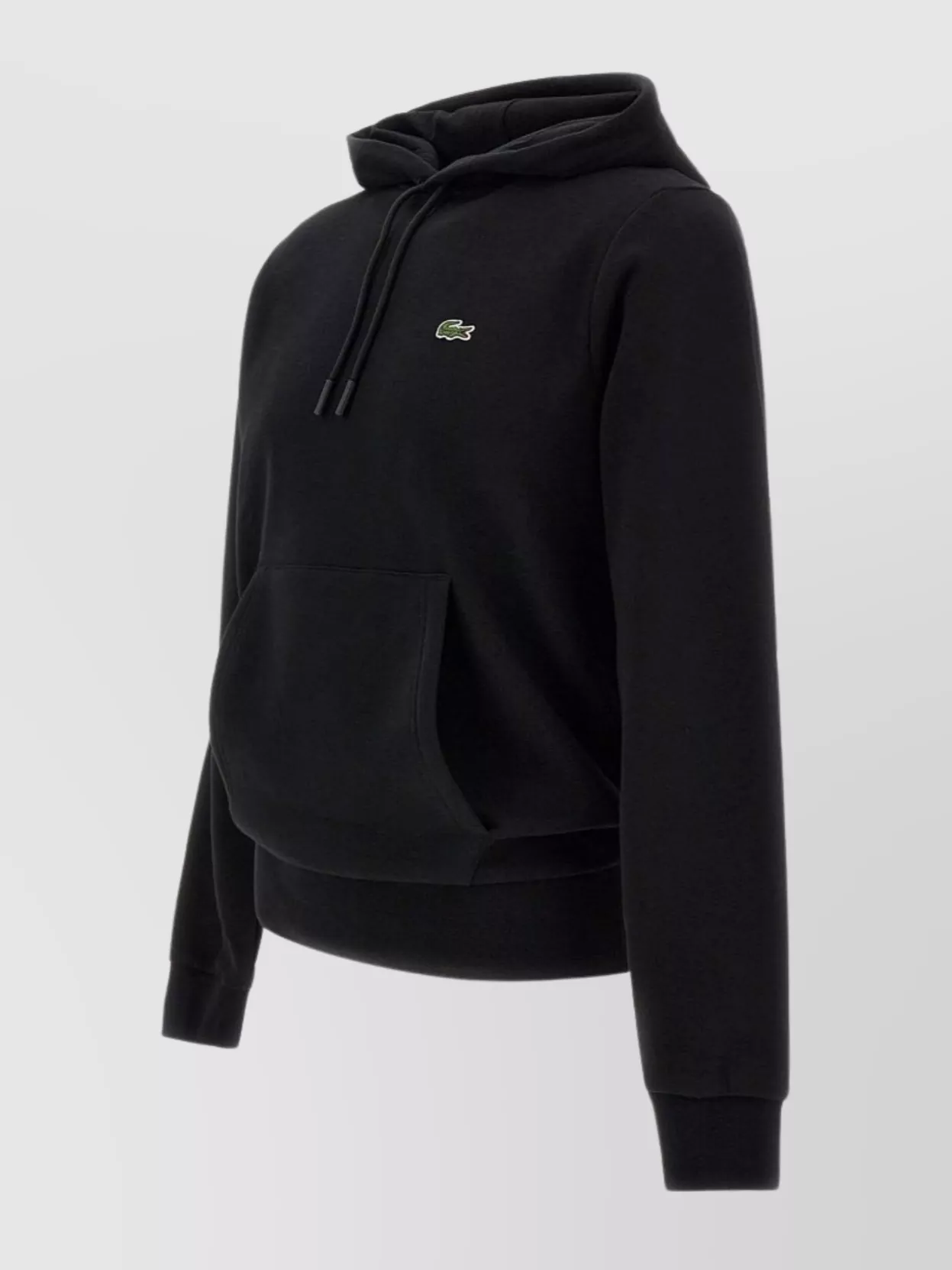 Lacoste Cotton Blend Sweatshirt With Adjustable Hood