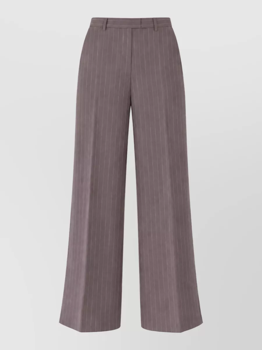 Dries Van Noten Wool Straight-Leg Suit Trousers