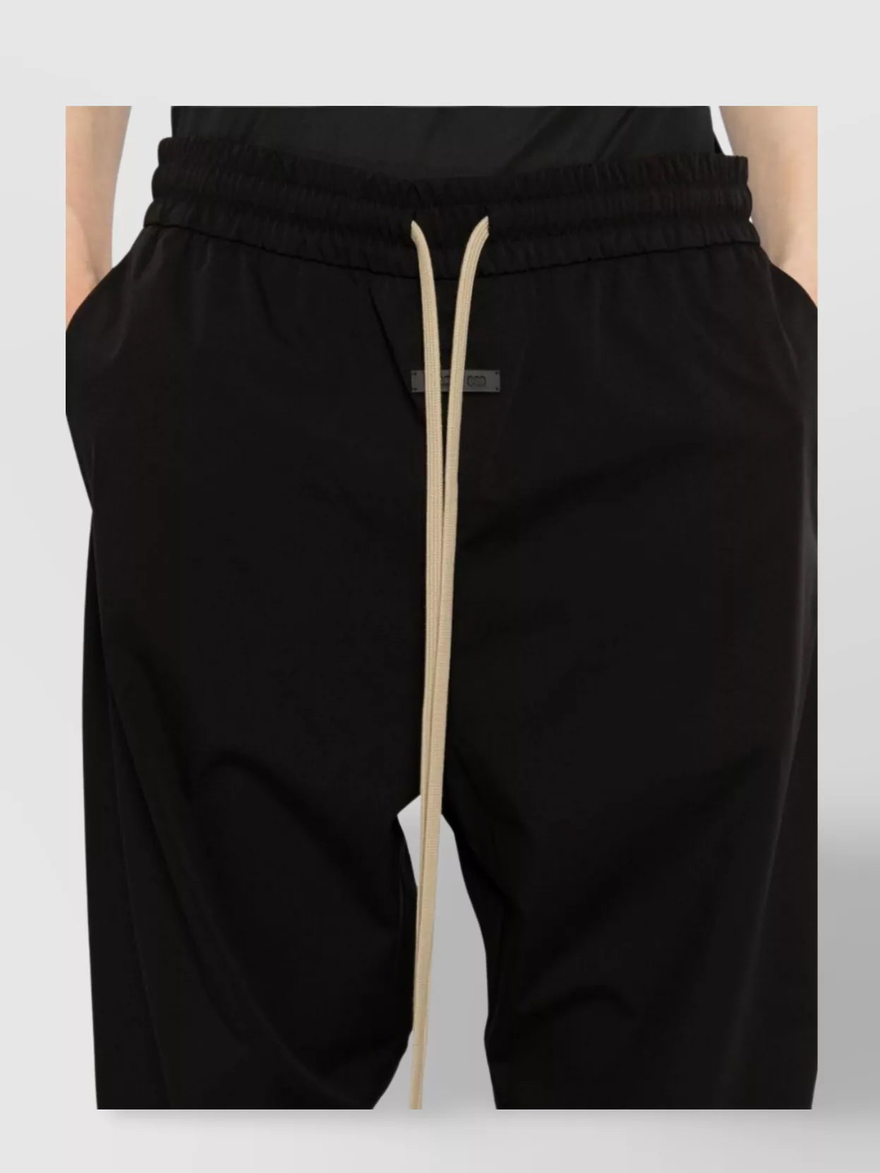 Fear Of God Drawstring Waistband Relaxed Fit Side Pockets